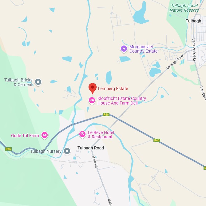 Lemberg Wine Estate Map