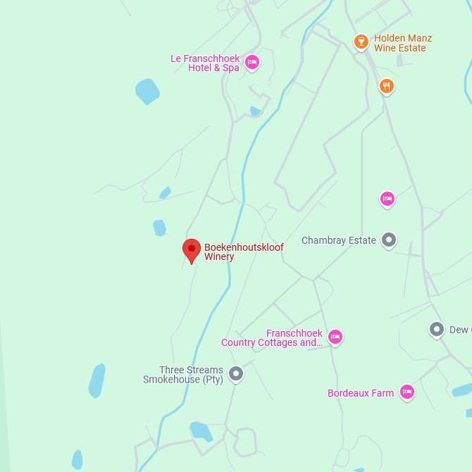 Boekenhoutskloof Map