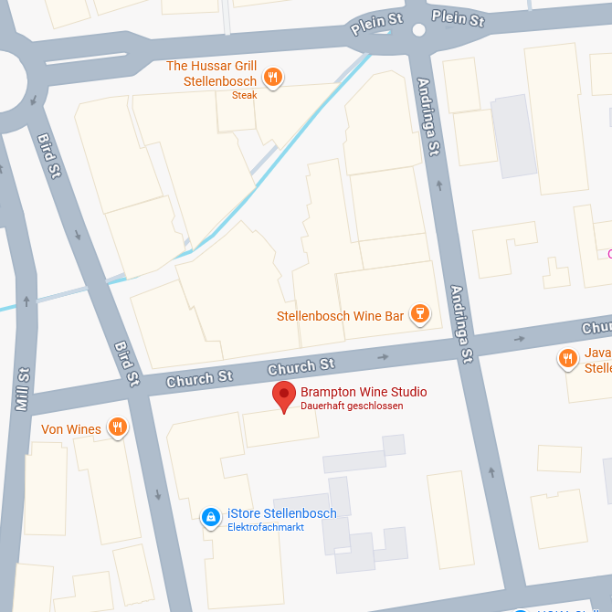 Brampton Wines Map