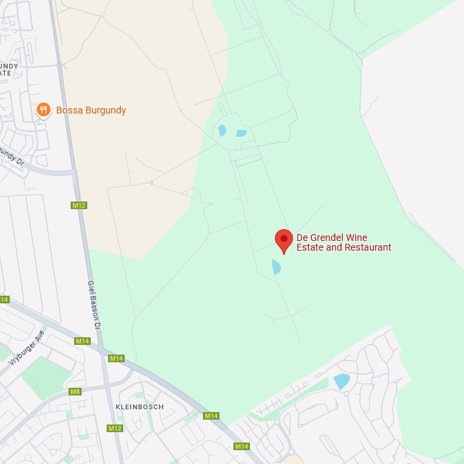 De Grendel Wines Map