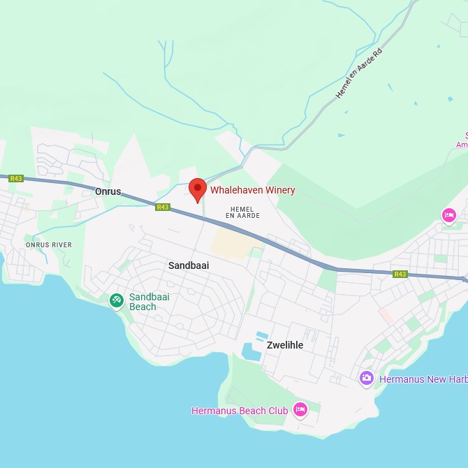 Whalehaven Wines Map