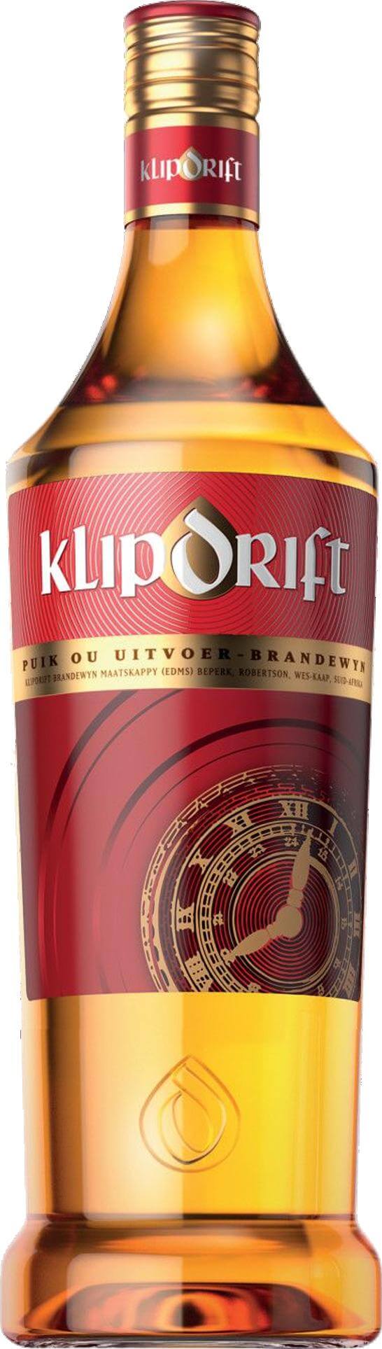 Klipdrift Brandy - 1 Liter runde Flasche