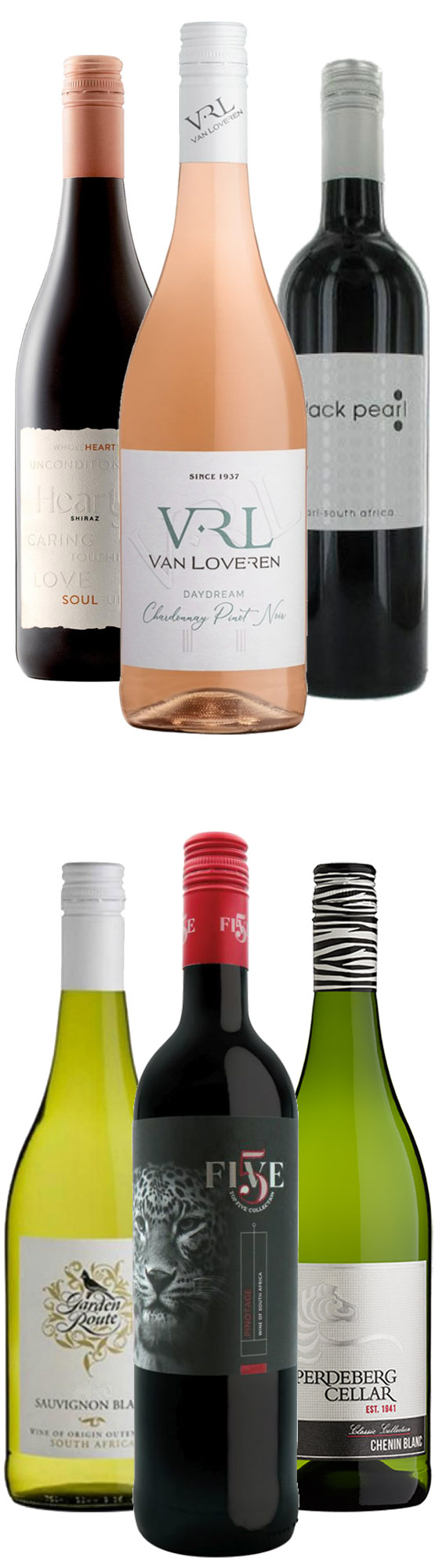 Südafrika Weinpaket für jeden Tag