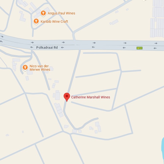 Catherine Marshall Wines Map