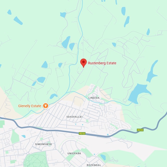 Rustenberg Wines Map