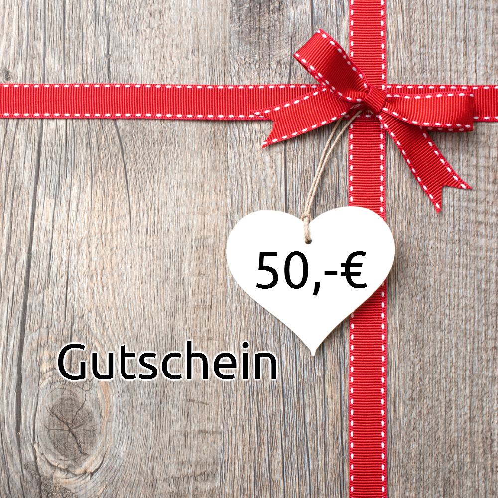 Geschenkgutschein über 50 Euro