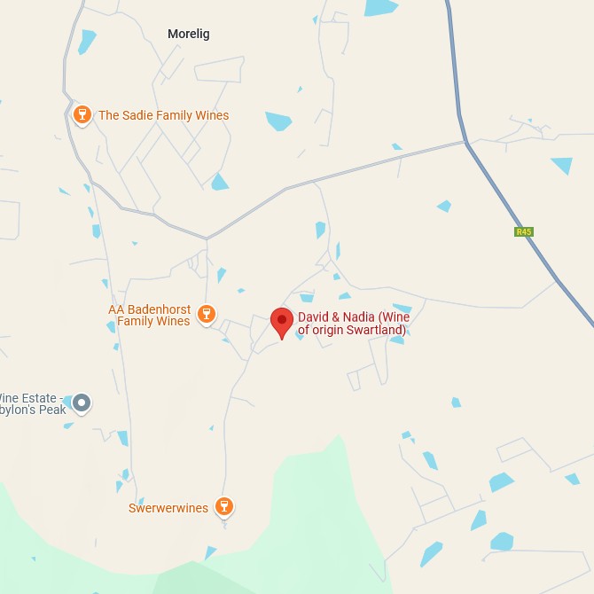 David & Nadia Sadie Map