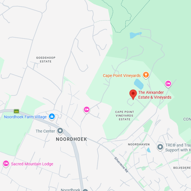 Alexander Vineyards Map