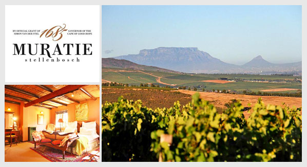Übernachten auf einem Weingut in Südafrika - Vorstellung des Weingutes Muratie, Region Stellenbosch
