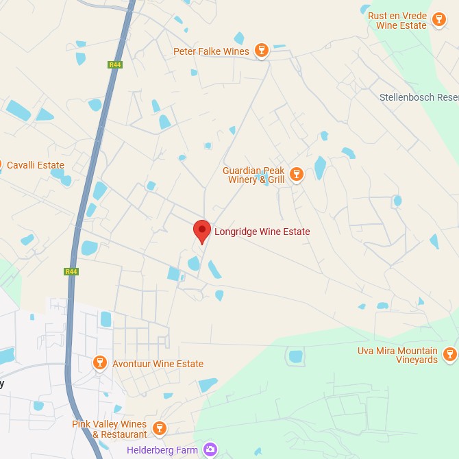 Longridge Wine Estate Map