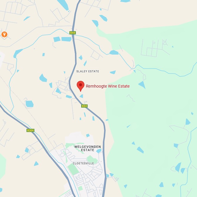 Remhoogte Wine Estate Map