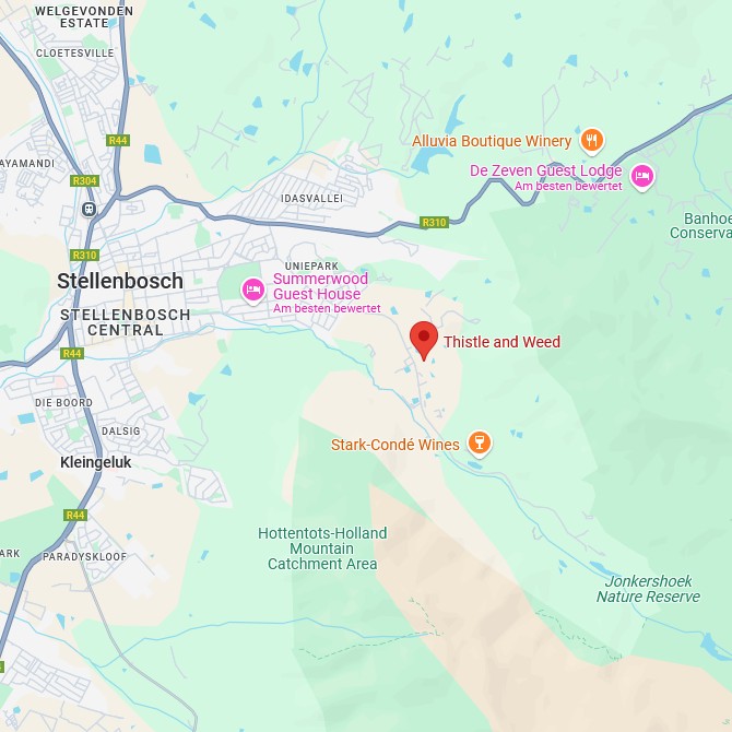 Thistle and Weed Map