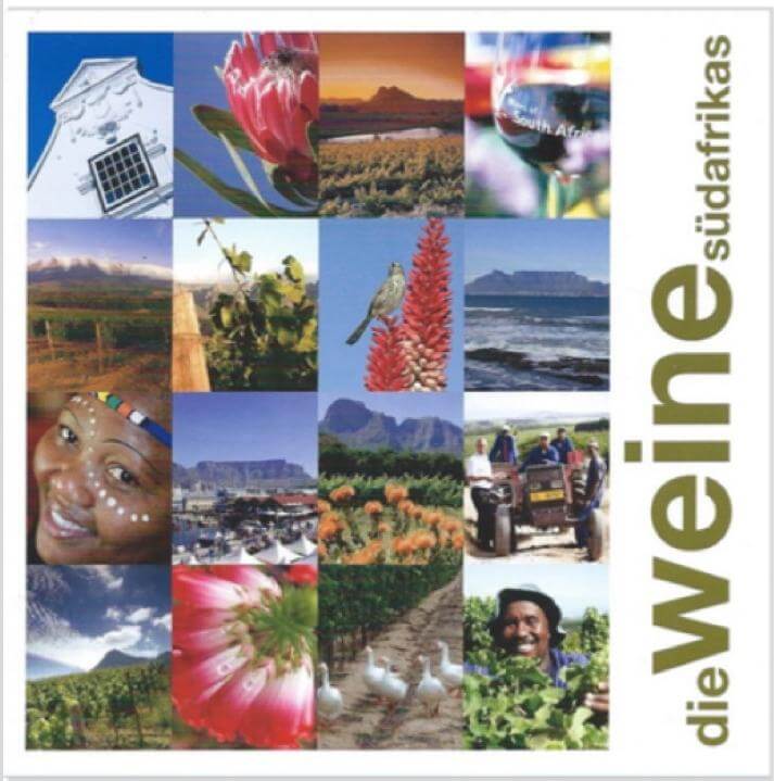 Infoflyer „Die Weine Südafrikas“