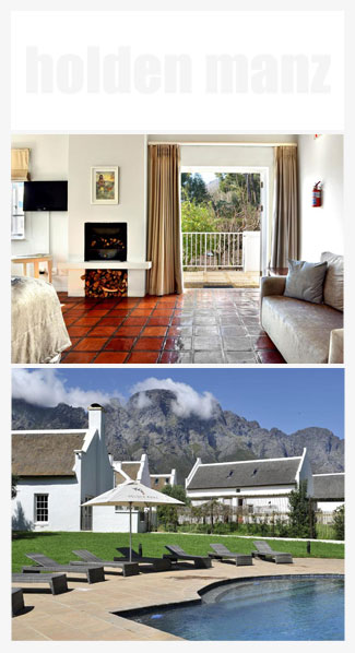 Übernachten auf einem Weingut in Südafrika - Vorstellung des Weingutes Holden Manz Wine Estate, Region Franschhoek