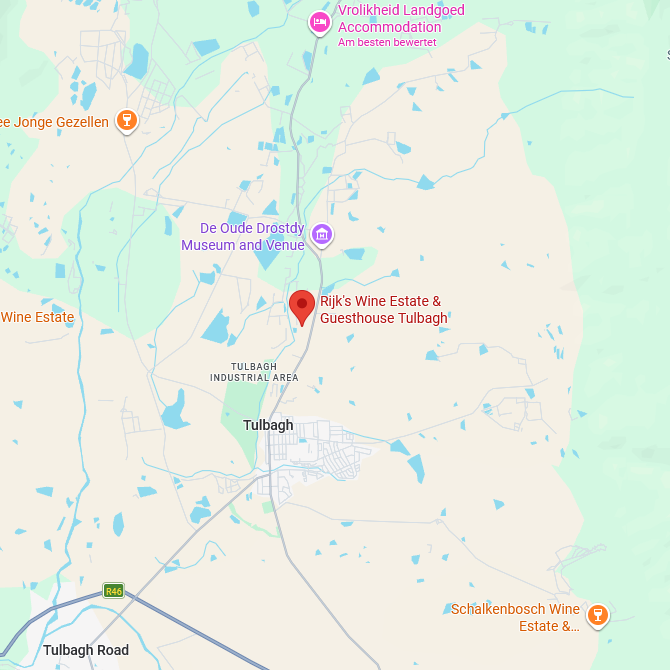 Rijk's Private Cellar Map
