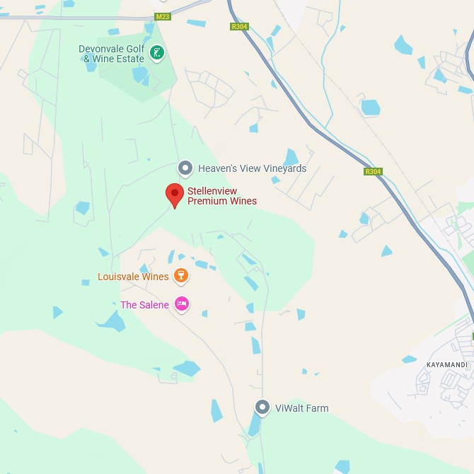 Stellenview Premium Wines Map