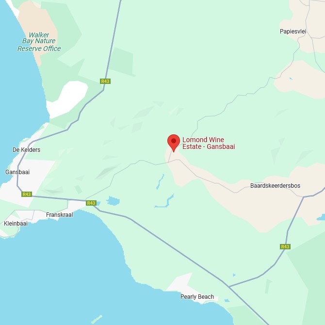 Lomond Wine Estate Map