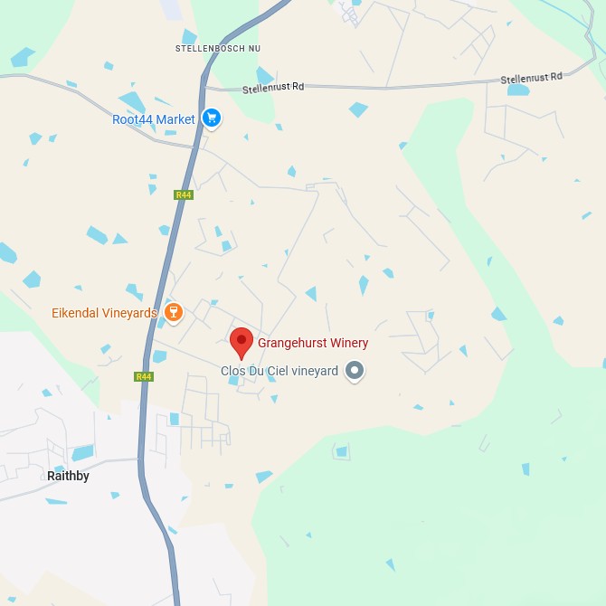 Grangehurst Winery Map